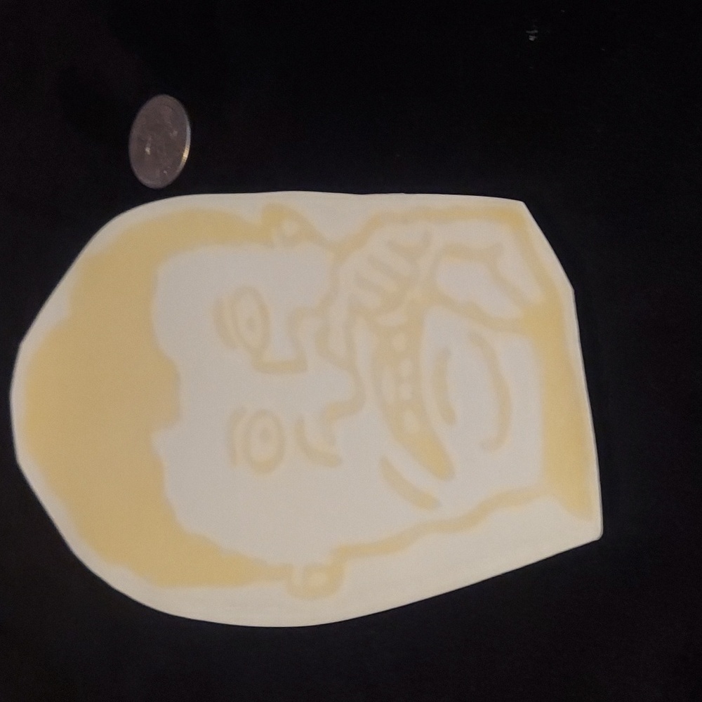 - 90s stoner vinyl bumper/ skateboard/ water bottle sticker ft. Beevis
